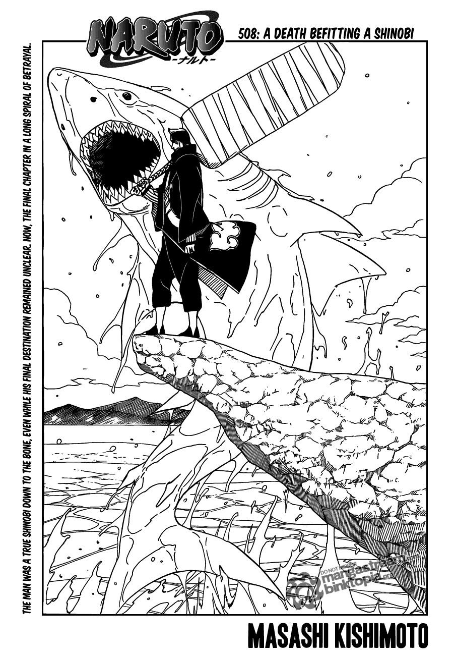 Naruto Shippuden Manga Chapter 508 - Image 01