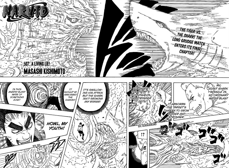 Naruto Shippuden Manga Chapter 508 - Image 02-03