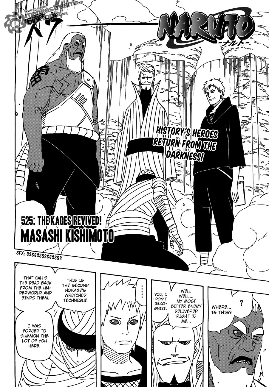 Naruto Shippuden Manga Chapter 525 - Image 02