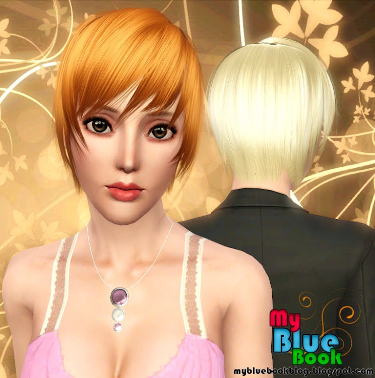 The Sims 3: женские прически.  - Страница 8 3