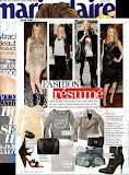 Marie Claire US April 2010 - Young Heart stripe grunge tee