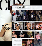 City Magazine - Designers Kim and Emily Vampire Love baggy beach jumper