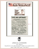 New York Post May 19th 2010-- Jesseca Lowdnes of 