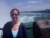 Observation deck of the Horseshoe falls.