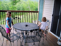 Girls on the Patio