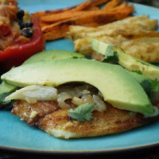 Chilean Sea Bass With Moho Sauce