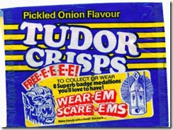 Tudor Crisps packet front
