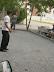 playin' patonk (sp?) w/ locals