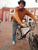 Mike at our first stop: Plaza Del Chorro Del Quevedo