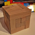 Tetris Cube - wood version