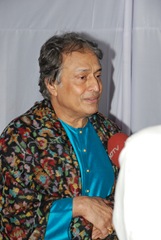 Ustad Amjad Ali Khan during Music in the park 20087