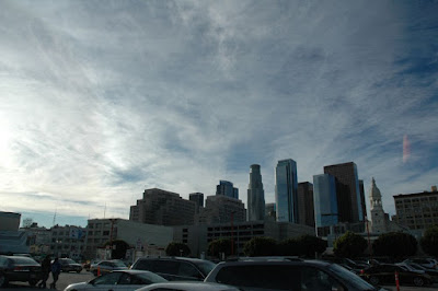 Los Angels buildings and sky