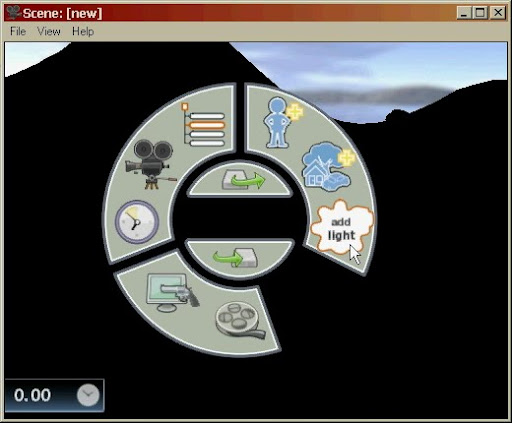 Add Light button