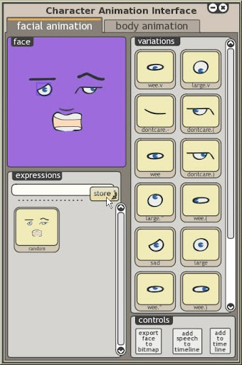 Save Facial Expression