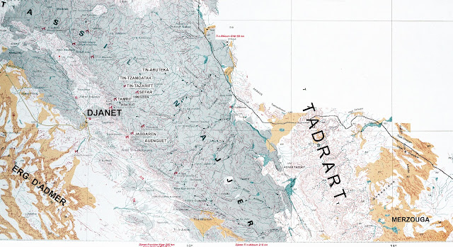 Mapa de Algeria Mapa de Algeria