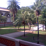 Os jardins do Catavento.