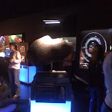 Um modelo de asteroide.