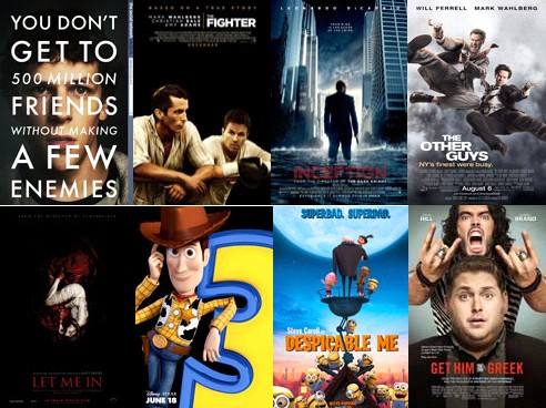 Top 2010 Movies 2010 movies The 25 Best Movies of 2010