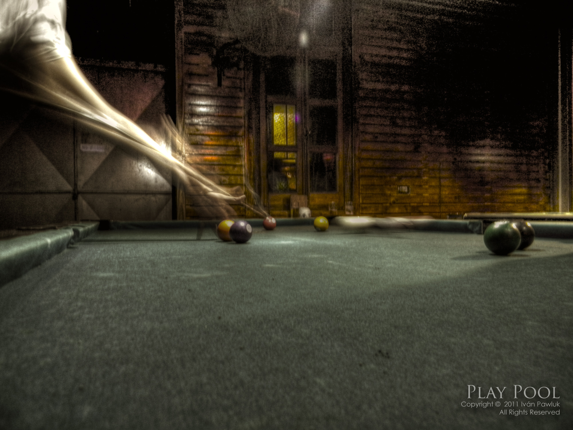 Play pool 2- HDR Photography