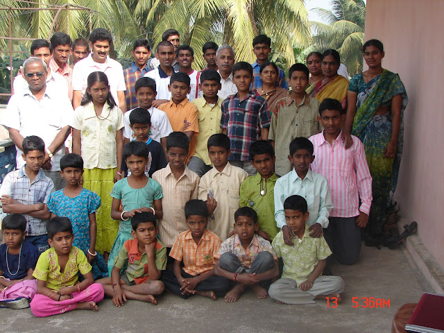 Manavata Team with Children