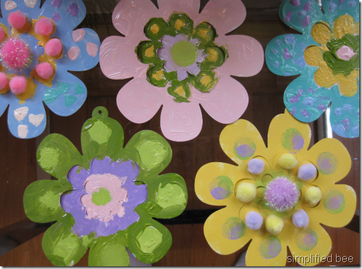 Hand Painted Paper Flowers Kids Hand Painted Paper Flowers Kids