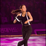 Mao Asada of Japan performs "Sing, Sing, Sing"