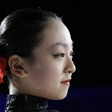 Mao Asada  during her exhibition Por una Cabeza (tango).