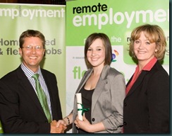 Amanda won a home office in the Remote Worker Awards