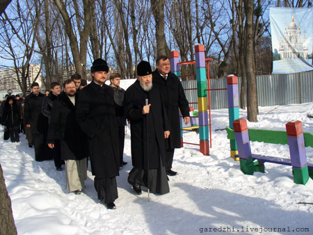 Приезд Митрополита Киевского Владимира на Масленицу.