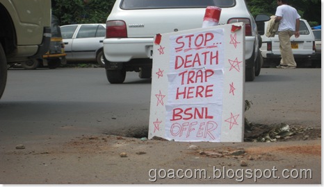 death trap on Goan Road