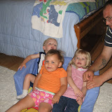 Watching cartoons