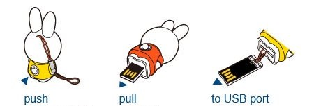 Miffy USB memory Miffy USB memory