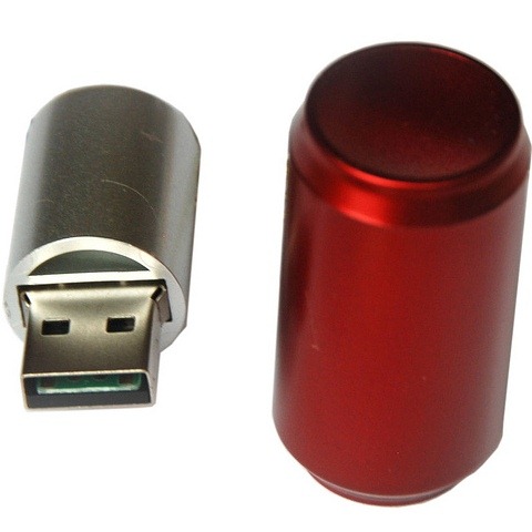 Cola can memory stick