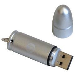Silver bullet USB flash drive Silver bullet USB flash drive