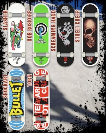 USB skatedrive santa cruz models USB skatedrive santa cruz models