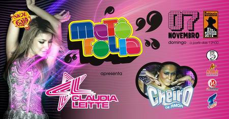 MetôFolia 2010 - Claudia Leitte e Cheiro de Amor MetôFolia 2010 - Claudia Leitte e Cheiro de Amor