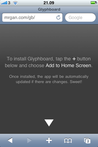 Glyphboard