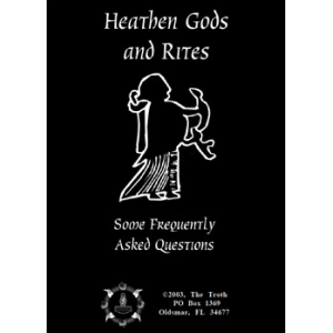 Heathen Gods And Rites Some Frequently Asked Questions Cover