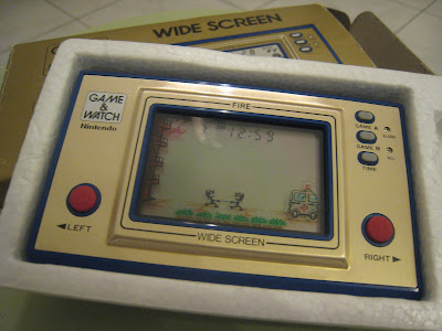 30 Something: Nintendo Game & Watch - Fire Wide Screen (1981)