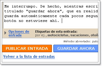 guardar ahora