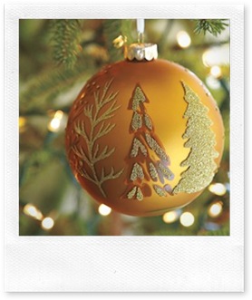 1_gold scenic ball christmas ornament