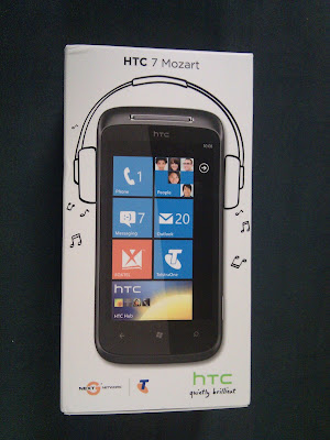 HTC Mozart 7 Windows Phone 7 HTC Mozart 7 Windows Phone 7 in the box