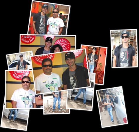 View Shahid Kapoor, Vishal Bhardway at red fm for kaminey promotion