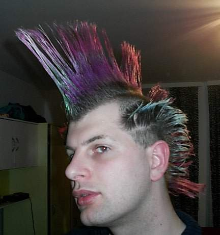 punk hairstyles. Punk hairstyle 2011
