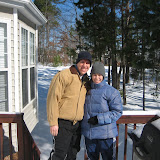 We got about 4-5 inches of snow and ice in early Feb.