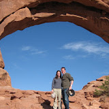 D&K at one of “The Windows”