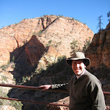 From one of the look-outs at Zion National Park