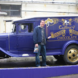 One of the old delivery trucks from Cadbury