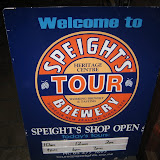At the Speight's Brewery Tour
