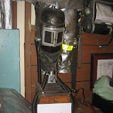 1916 Breathing Set - bellows worked outside the building to give fresh air